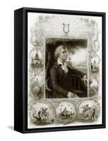 Schiller-English-Framed Stretched Canvas