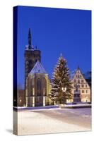 Schillerplatz with Stiftskirche-Markus Lange-Stretched Canvas