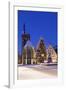 Schillerplatz with Stiftskirche-Markus Lange-Framed Photographic Print