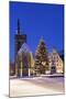 Schillerplatz with Stiftskirche-Markus Lange-Mounted Photographic Print