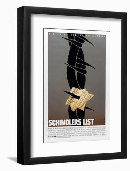 SCHINDLER'S LIST [1993], directed by STEVEN SPIELBERG.-null-Framed Photographic Print