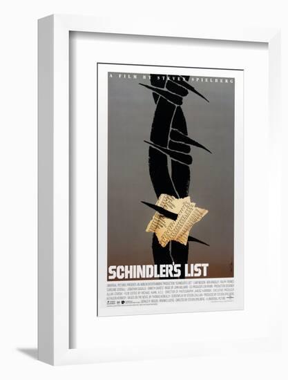 SCHINDLER'S LIST [1993], directed by STEVEN SPIELBERG.-null-Framed Photographic Print