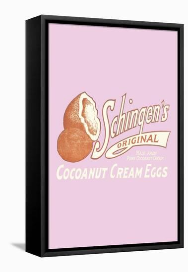 Schingen's Cocoanut Cream Eggs-null-Framed Stretched Canvas