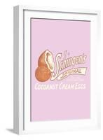 Schingen's Cocoanut Cream Eggs-null-Framed Art Print