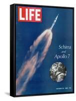 Schirra and Apollo 7, October 25, 1968-null-Framed Stretched Canvas
