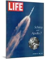 Schirra and Apollo 7, October 25, 1968-null-Mounted Photographic Print