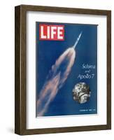 Schirra and Apollo 7, October 25, 1968-null-Framed Photographic Print