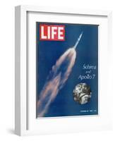 Schirra and Apollo 7, October 25, 1968-null-Framed Photographic Print