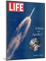 Schirra and Apollo 7, October 25, 1968-null-Mounted Photographic Print