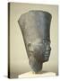 Schist Head of Userkaf, from Abusir, Solar Temple of Userkaf-null-Stretched Canvas