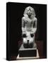 Schist Statue of Ramses IV, Circa 1165 B.C.-null-Stretched Canvas