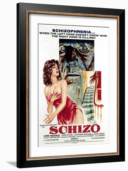 Schizo, 1976-null-Framed Art Print