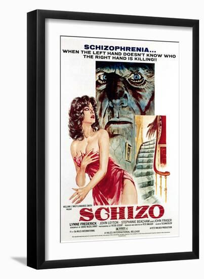 Schizo, 1976-null-Framed Art Print