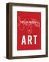 Schizophrenia is Art-Antoine Tesquier Tedeschi-Framed Art Print