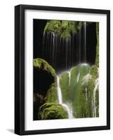 Schleierfaelle Waterfall in Bavaria-Franz Marc Frei-Framed Photographic Print