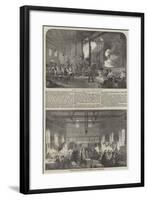 Schlesinger and Co's Ammunition Works at Northfleet-null-Framed Giclee Print