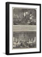 Schlesinger and Co's Ammunition Works at Northfleet-null-Framed Giclee Print