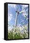 Schleswig-Holstein, Wind Turbine, Nature, Wind Power-Catharina Lux-Framed Stretched Canvas