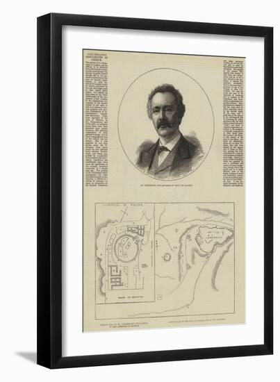 Schliemann's Researches in Greece-null-Framed Giclee Print