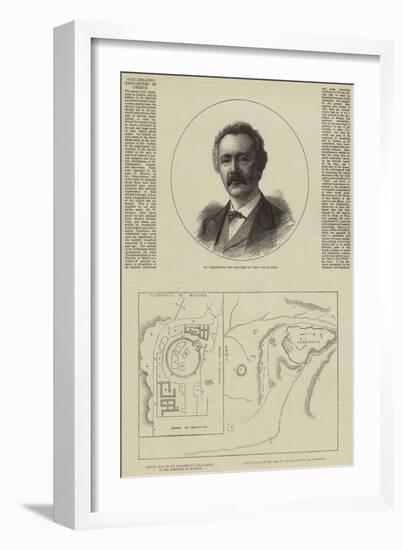 Schliemann's Researches in Greece-null-Framed Giclee Print