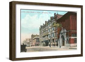 Schlitz Palm Garden and Hotel, Milwaukee, Wisconsin-null-Framed Art Print