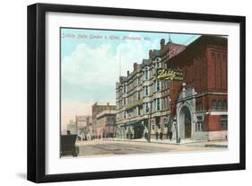 Schlitz Palm Garden and Hotel, Milwaukee, Wisconsin-null-Framed Art Print