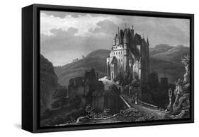 Schloss at Eltz-null-Framed Stretched Canvas
