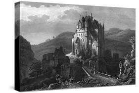 Schloss at Eltz-null-Stretched Canvas