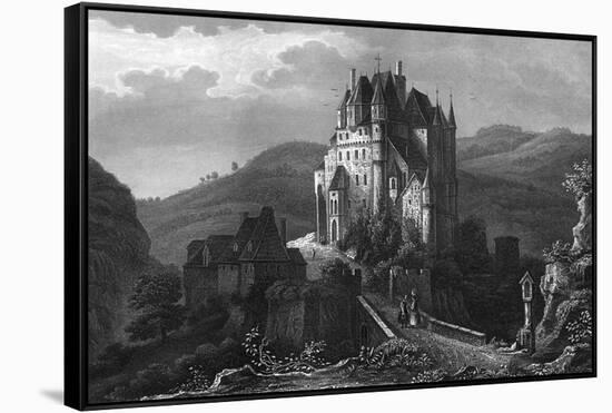 Schloss at Eltz-null-Framed Stretched Canvas