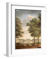 Schloss Benrath, 1806-Antoine Charles Horace Vernet-Framed Giclee Print