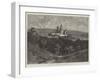 Schloss Braunfels, the Ancestral Residence of the Princes Solms, Germany-Charles Auguste Loye-Framed Giclee Print