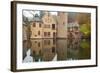 Schloss (Castle) Mespelbrunn in Autumn, Near Frankfurt, Germany, Europe-Miles Ertman-Framed Photographic Print