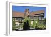 Schloss Cecilienhof, scene of 1945 Conference at end of World War II, Potsdam, Brandenburg, Germany-Rolf Richardson-Framed Photographic Print