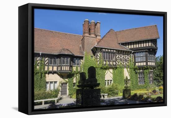 Schloss Cecilienhof, scene of 1945 Conference at end of World War II, Potsdam, Brandenburg, Germany-Rolf Richardson-Framed Stretched Canvas