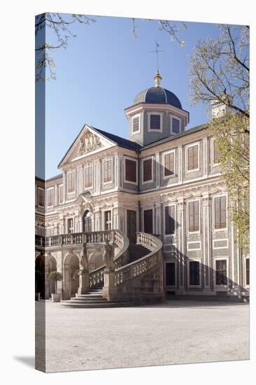 Schloss Favorite Castle, Rastatt, Black Forest, Baden-Wurttemberg, Germany, Europe-Markus Lange-Stretched Canvas