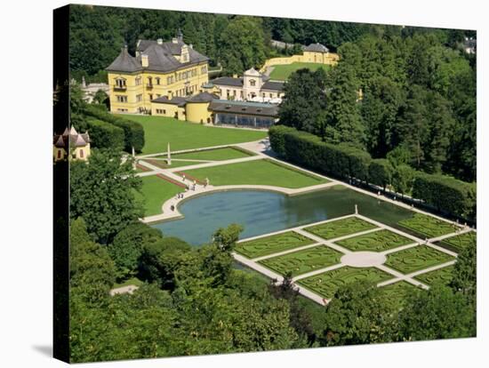 Schloss Hellbrunn Pleasure Gardens, Near Salzburg, Austria, Europe-Ken Gillham-Stretched Canvas