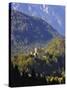 Schloss Hohenschwangau, Castle Near Fussen, Bavaria (Bayern), Germany-Gary Cook-Stretched Canvas