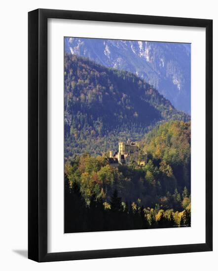 Schloss Hohenschwangau, Castle Near Fussen, Bavaria (Bayern), Germany-Gary Cook-Framed Photographic Print