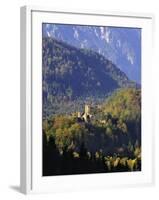 Schloss Hohenschwangau, Castle Near Fussen, Bavaria (Bayern), Germany-Gary Cook-Framed Photographic Print