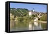 Schloss Horneck Castle, Gundelsheim, Neckartal Valley-Marcus Lange-Framed Stretched Canvas