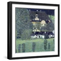 Schloss Kammer Am Attersee II, 1909-Gustav Klimt-Framed Giclee Print