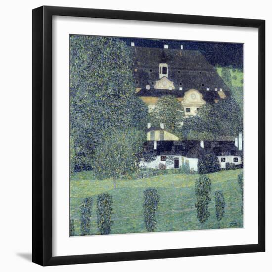 Schloss Kammer Am Attersee II, 1909-Gustav Klimt-Framed Premium Giclee Print