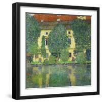 Schloss Kammer Am Attersee III (Wasserschloss), 1910-Gustav Klimt-Framed Giclee Print