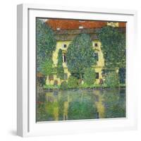 Schloss Kammer Am Attersee III (Wasserschloss), 1910-Gustav Klimt-Framed Giclee Print