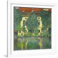 Schloss Kammer Am Attersee III (Wasserschloss), 1910-Gustav Klimt-Framed Giclee Print