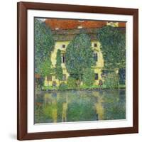 Schloss Kammer Am Attersee III (Wasserschloss), 1910-Gustav Klimt-Framed Giclee Print