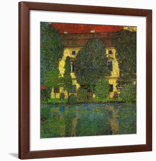 Schloss Kammer at Attersee-Gustav Klimt-Framed Art Print