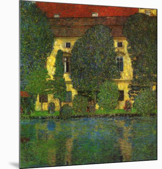 Schloss Kammer at Attersee-Gustav Klimt-Mounted Art Print