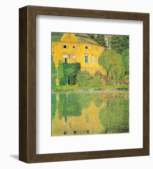 Schloss Kammer at Attersee-Gustav Klimt-Framed Art Print