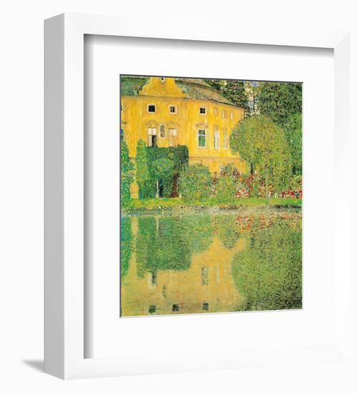 Schloss Kammer at Attersee-Gustav Klimt-Framed Art Print